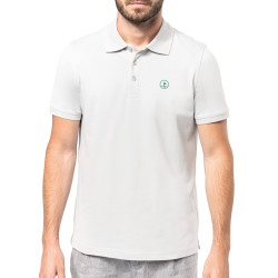 polo golf homme blanc